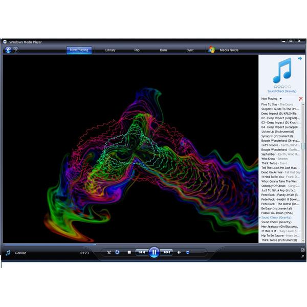media player visualizations download